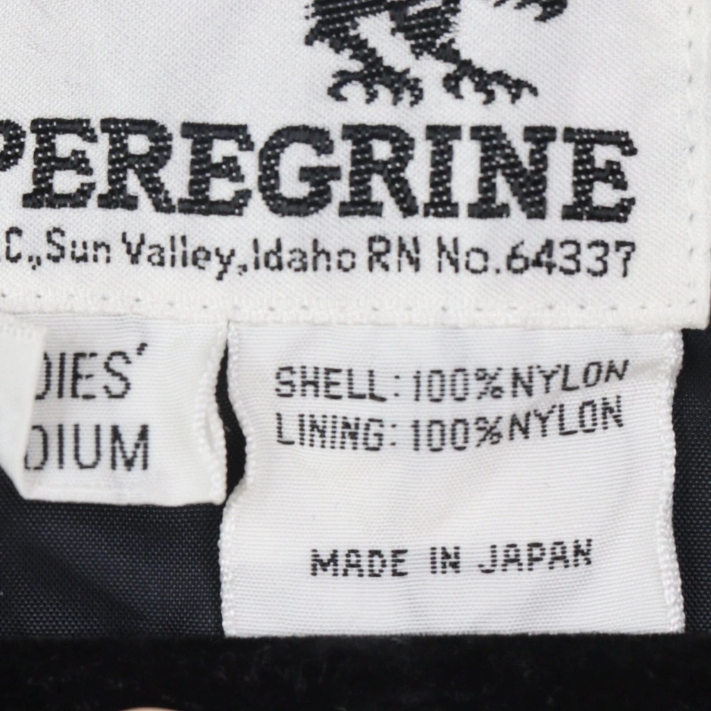 Vintage Peregrine Jacket Womens Medium Purple Black Snap Front Bomber Coat - Picture 3 of 6